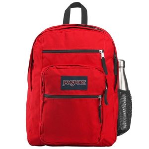 Plecak sportowo-turystyczny dla dorosłych Big Student Backpack pojemność 34 L. Czerwone plecaki Jansport. Za 199,99 zł.