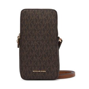 Torebka MICHAEL Michael Kors. Brązowe torebki klasyczne MICHAEL Michael Kors, bez wzorów, bez dodatków. Za 619,99 zł.