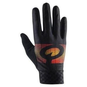 Rękawice z długimi palcami FADED. Czarne rękawiczki PROLOGO, bez wzorów. Za 188,35 zł.