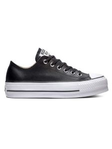 Converse Skórzane sneakersy "Chuck Taylor All Star Lift" w kolorze czarnym rozmiar: 38. Czarne trampki Converse, bez wzorów, bez zapięcia. Za 325,03 zł.