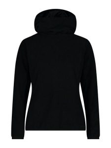 CMP Bluza polarowa w kolorze czarnym rozmiar: 44. Czarne bluzy CMP, bez wzorów, z materiału, bez kaptura. Za 148,96 zł.