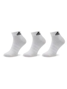 Adidas Skarpety krótkie Thin and Light Ankle Socks 3 Pairs HT3468 Biały. Białe skarpetki ADIDAS, bez wzorów, z bawełny. Za 39,99 zł.