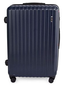 Compactor Walizka "Terra" w kolorze granatowym - 53,5 x 79 x 30 cm rozmiar: onesize. Niebieskie walizki Compactor, bez wzorów, z materiału. Za 491,99 zł.