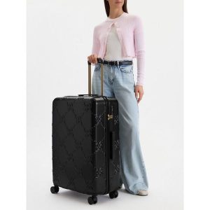 Walizka duża Nine West. Czarne walizki Nine West, bez wzorów, duże. Za 399,99 zł.