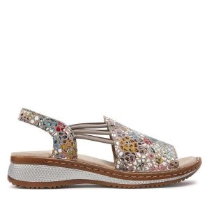 Sandały Ara. Sandały Ara, bez wzorów, bez obcasa, na płaskiej podeszwie, bez zapięcia. Za 390,99 zł.