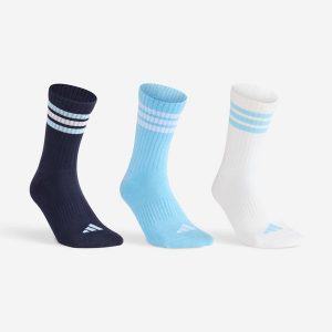 Skarpety sportowe tenis ADIDAS długie 3 pary. Skarpetki ADIDAS, bez wzorów, z bawełny. Za 69,99 zł.