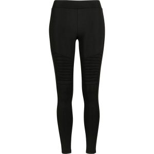 Legginsy damskie w dużych rozmiarach Urban Classic biker. Czarne legginsy Urban Classics, bez wzorów. Za 175,50 zł.