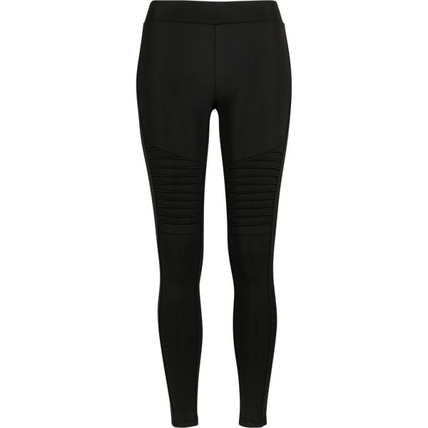 Damskie legginsy Urban Classic biker. Czarne legginsy Urban Classics, bez wzorów. Za 142,50 zł.