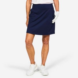 Spódnica ze spodenkami do golfa damska Inesis WW 500. Niebieskie spódnice INESIS, na imprezę, m, bez wzorów, z elastanu, eleganckie. Za 139,99 zł.