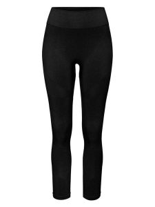 Copenhagen Studios Legginsy sportowe w kolorze czarnym rozmiar: L. Czarne legginsy sportowe Copenhagen Studios, l, bez wzorów, z materiału, z podwyższonym stanem, outdoorowe. Za 61,45 zł.