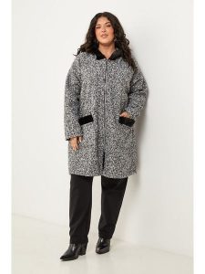 Curvy Lady Kurtka przejściowa w kolorze szarym rozmiar: 44/46. Szare kurtki Curvy Lady, bez wzorów, bez kaptura. Za 148,96 zł.