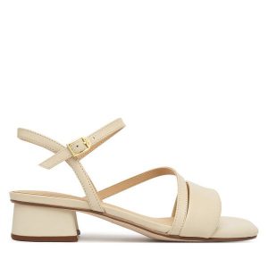 Sandały Clarks. Sandały Clarks, bez wzorów, bez obcasa, na słupku, bez zapięcia. Za 389,99 zł.