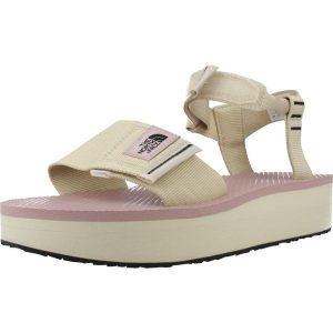 Sandały THE NORTH FACE W SKEENA PLATFORM DESE Beżowy. Brązowe sandały The North Face, bez wzorów, z tkaniny, bez obcasa, bez zapięcia. Za 267,99 zł.