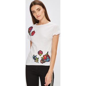 Desigual - Top Candice. T-shirty marki Desigual. W wyprzedaży za 129,90 zł.