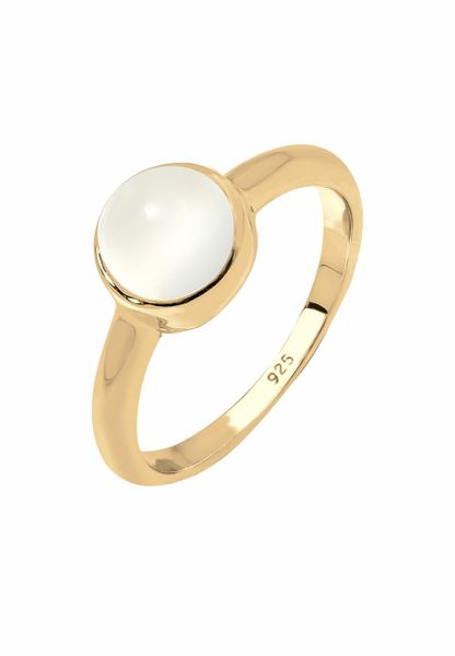 Elli Damski soliter z kamieniem księżycowym w srebrze próby 925 Sterling Silver Pierścionki 1 ct. Szare pierścionki Elli, z kamieniem księżycowym, srebrne. Za 268,99 zł.