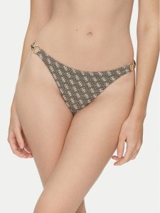 Guess Dół od bikini E5GO28 KCRL2 Zielony. Zielone bikini Guess, z aplikacjami, z syntetyku. Za 149,99 zł.