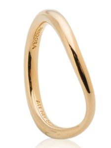 Pandora Pozłacany pierścionek rozmiar: 50. Żółte pierścionki Pandora, metalowe. Za 191,45 zł.