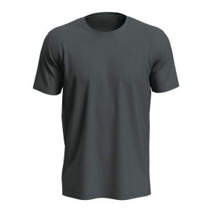 Koszulka Unisex Dla Dorosłych Lux. Szare bluzki STEDMAN, xl, bez wzorów, sportowe, bez kołnierzyka, bez ramiączek. Za 48,99 zł.
