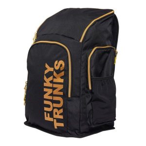 Plecak torba do szkoły na basen siłownię trening Funkita Black Attack. Brązowe plecaki FUNKY TRUNKS. Za 269,37 zł.
