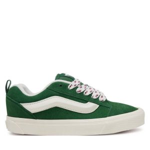 Tenisówki Vans. Zielone trampki Vans, bez wzorów, bez zapięcia. Za 249,99 zł.