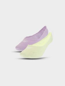4F Skarpetki casual no-show (2-pack) damskie - multikolor 39-42. Skarpetki 4f, bez wzorów, z bawełny. W wyprzedaży za 29,99 zł.