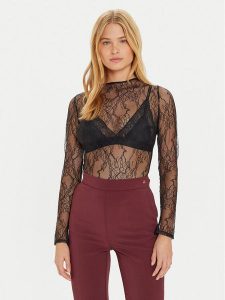 Undress Code Body Electric 802 Czarny Slim Fit. Czarne body i gorsety Undress Code, bez wzorów, z syntetyku. Za 379,99 zł.