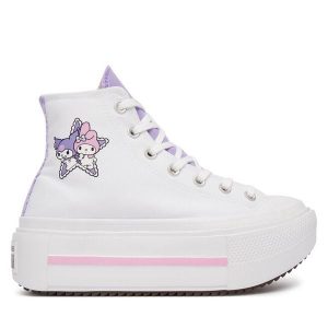 Trampki Converse. Białe trampki Converse, bez wzorów, bez zapięcia. Za 449,99 zł.