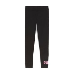 Legginsy długie Puma ESS 2 COLOR No.1 Logo - czarne. Czarne legginsy Puma, bez wzorów, z bawełny, z podwyższonym stanem, długie. Za 73,99 zł.