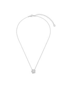 Swarovski Naszyjnik Flower 5755817 Srebrny. Szare naszyjniki Swarovski, metalowe. Za 549,99 zł.