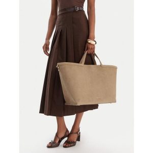 Torebka GINO ROSSI. Brązowe shopper bag Gino Rossi, bez wzorów, bez dodatków. Za 659,99 zł.