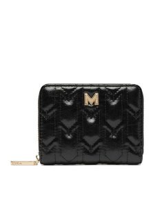 MEXX Portfel CEO-MEXX-W1-003-AW26 Czarny. Czarne portfele Mexx, bez wzorów, ze skóry. Za 69,99 zł.