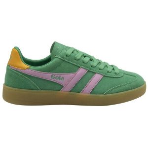 Buty damskie Gola Viper. Zielone buty sportowe Gola, bez wzorów, bez zapięcia. Za 445,50 zł.