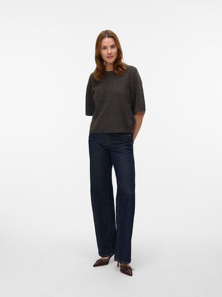 Vero Moda Sweter w kolorze brązowym rozmiar: XL. Brązowe swetry oversize Vero Moda, xl, bez wzorów, z wełny, bez ramiączek. Za 109,95 zł.