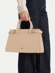 MEXX Torebka EO-MEXX-S-024-09 Beżowy. Brązowe torebki klasyczne Mexx, bez wzorów, z materiału, bez dodatków. Za 279,99 zł.