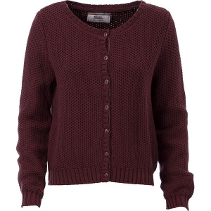 Kardigan "Faint Mystery" w kolorze czerwonobrązowym. Brązowe swetry oversize marki 4funkyflavours Women & Men, z bawełny. W wyprzedaży za 181,95 zł.