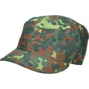Czapka Patrolówka MFH BDU Rip-Stop Flecktarn. Brązowe czapki MFH MAX FUCHS, bez wzorów, sportowe. Za 22,00 zł.