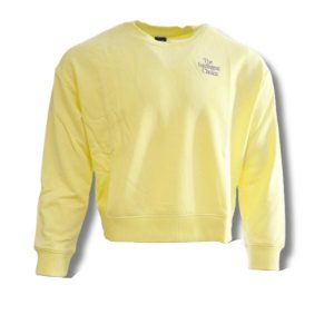 Bluza Damska New Balance Athletics IC Crewneck Sweatshirt 2 - WT13562-SAY. Żółte bluzy New Balance, bez wzorów, bez kaptura. Za 132,99 zł.