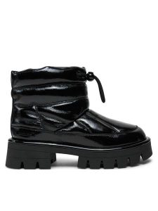 MICHAEL Michael Kors Śniegowce Barton 40F4BTFE5L Czarny. Czarne buty zimowe MICHAEL Michael Kors, z lakierowanej skóry, bez obcasa, bez zapięcia. Za 919,99 zł.