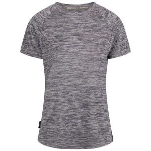 T-shirt damski Selinne Duo Skin. Fioletowe koszulki sportowe Trespass, xl, bez wzorów, bez kołnierzyka, bez ramiączek. Za 87,99 zł.