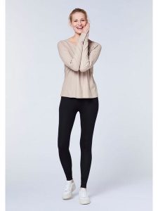 Detto Fatto Koszulka w kolorze beżowym rozmiar: L. Brązowe bluzki Detto Fatto, l, bez wzorów, prążkowane, bez kołnierzyka, bez ramiączek. Za 104,99 zł.