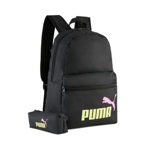 Plecak Puma Phase Set + piórnik czarny. Czarne plecaki Puma. Za 89,00 zł.