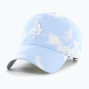 Czapka z daszkiem 47 Brand MLB Los Angeles Dodgers In The Clouds CLEAN UP. Niebieskie czapki 47 Brand, bez wzorów. Za 119,99 zł.