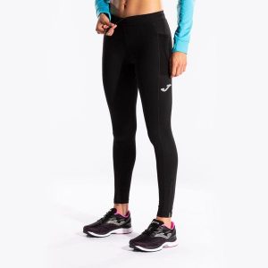 Legginsy do biegania Joma Elite X. Czarne legginsy JOMA, bez wzorów. W wyprzedaży za 189,95 zł.
