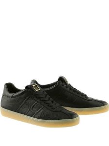 Högl Skórzane sneakersy w kolorze czarnym rozmiar: 39. Czarne trampki HÖGL, bez wzorów, bez zapięcia. Za 410,94 zł.