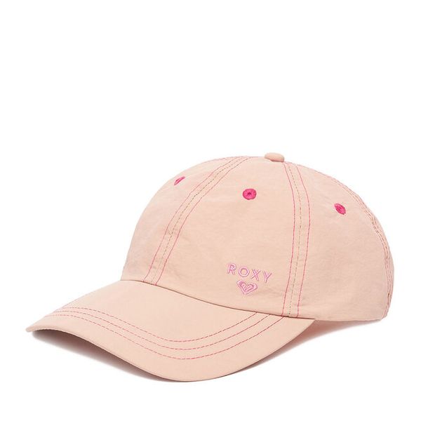 Czapka z daszkiem Roxy. Czerwone czapki Roxy, bez wzorów. Za 69,99 zł.