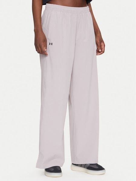 Under Armour Spodnie dresowe Rival 1386453 Szary Wide Leg. Szare spodnie dresowe Under Armour, s, bez wzorów, z dresówki. Za 139,99 zł.