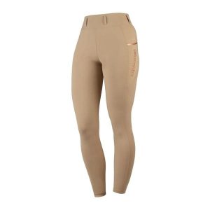 Damskie legginsy jeździeckie HORKA Mindy. Brązowe legginsy HORKA, bez wzorów. Za 223,50 zł.