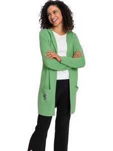 WITT WEIDEN Bluza w kolorze zielonym rozmiar: 38. Zielone bluzy WITT WEIDEN, bez wzorów, bez kaptura. Za 100,28 zł.