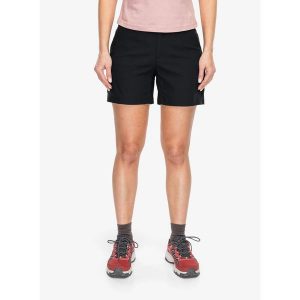 Spodenki turystyczne damskie Columbia Leslie Falls Short II. Czarne szorty Columbia, bez wzorów, sportowe. Za 225,69 zł.
