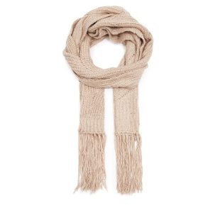 Szalik Guess. Brązowe szaliki Guess, z aplikacjami. Za 289,99 zł.